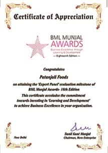 Expert Panel evaluation milestone of BML Munjal Awards-18th Edition
